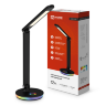 Светильник настольный светодиодный PLUS ССО-16Ч 12Вт 600Лм RGB, сенсор, USB разъем, адаптер ЧЕРНЫЙ IN HOME - Фото 2