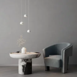 Подвесной светодиодный светильник Uno белый 50261 LED (065699)