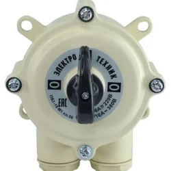 Выключатель пакетный ПВ2-16А М1 в пл. корп. IP56 Электротехник ET001802