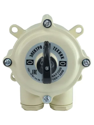 Выключатель пакетный ПВ2-16А М1 в пл. корп. IP56 Электротехник ET001802 - фото 2