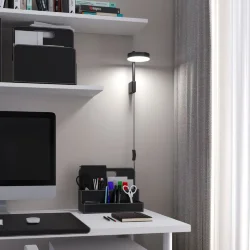 Светильник настенный светодиодный Tobi LED 4000K 40129/LED черный (064592)