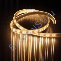 Светодиодная лента 360B 220V 3036 88 Led/m warm white IP68
