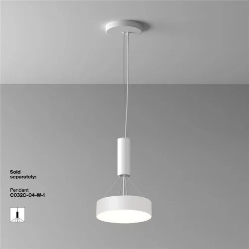 Потолочный светильник Zon 4000K 24W 120° (Белый) - фото 5