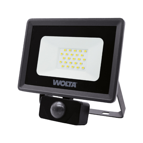 Светодиодный прожектор WOLTA WFL-20W/06s 20Вт 5700K IP65 с Датчиком - фото 2.