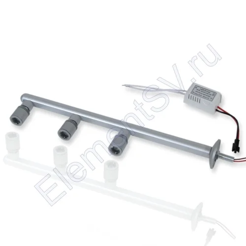 Светильник для подсветки витрин 3x1W 220V white CV2 - фото.