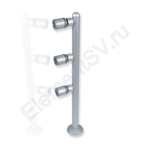 Светильник для подсветки витрин 3x1W 220V white CV2 - фото 2.