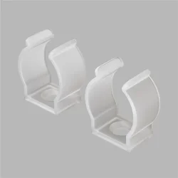 Клипса для гибкого неона D22мм 5 шт. (Белый)