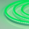 Светодиодная лента герметичная WAVE-SIDE-A120-12x25mm 230V Green (12 W/m, IP67, 50m, wire x2) (Arlight, Грибовидная форма) - фото 1