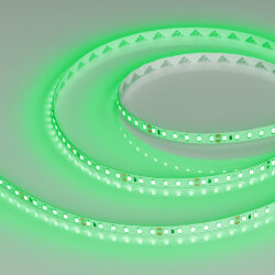 Светодиодная лента RT-А120-8mm 24V Green (9.6 W/m, IP20, 2835, 5m) (Arlight, Открытый) 008782(2)