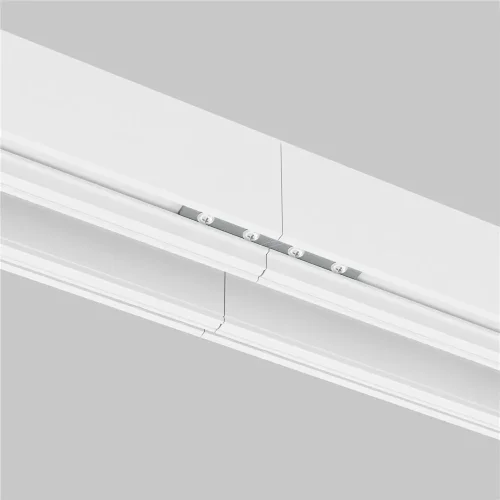 Комплект прямых соединителей для демпферного шинопровода, 4 шт (Серебро) TRA034D-C-42S - фото 6