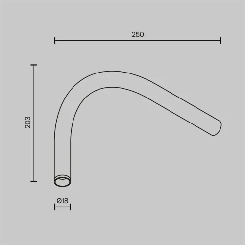Светильник Eye для системы освещения Axity 3000К/6000К 3Вт 45° (Черный) - фото 8