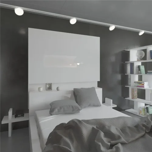 Трековый светодиодный светильник для однофазного шинопровода Pila Белый 12W 4200K 85078/01 - фото 7