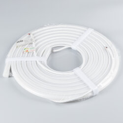 Светодиодная лента герметичная MOONLIGHT-ТОР-А140-16х15mm 24V Warm3500 (9.6 W/m, IP65, 2835, 5m, wire х1) (Arlight, Вывод вниз, 3 года) 038604