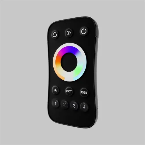 Пульт для светодиодной ленты RGB-MIX 4 зоны (Черный) - фото 2