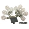 USL-S-126-PT4000 BULBS Садовая гирлянда на солнечной батарее Лампочки, 40 светодиодов, Разноцветный свет, 1xАA Ni-Mh аккумулятор в-к, IP44, TM Uniel - фото 1