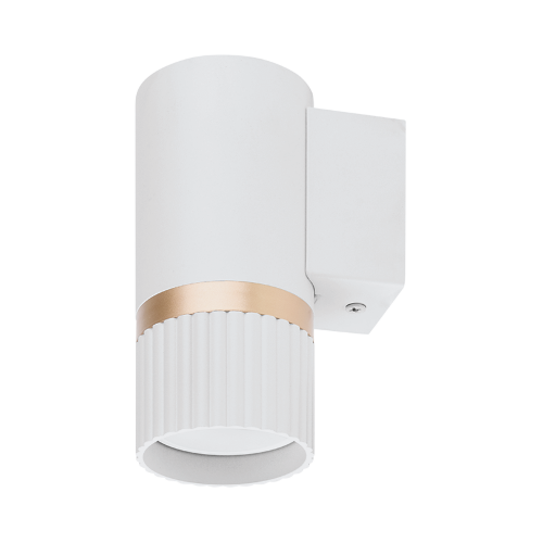 Светильник WOLTA WSL-GU10/W19WG под лампу GU10 Белый / золотой DUO - фото 1.