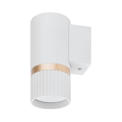 Светильник WOLTA WSL-GU10/W19WG под лампу GU10 Белый / золотой DUO