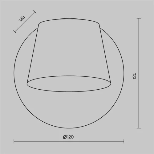 Настенный светильник (бра) Pixel 3000К 7Вт (Черный) - фото 3