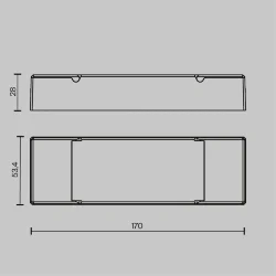 Контроллер DALI DT8 четырёхканальный 12-24В Цветной (RGB)+W 180Вт (Белый) 721016