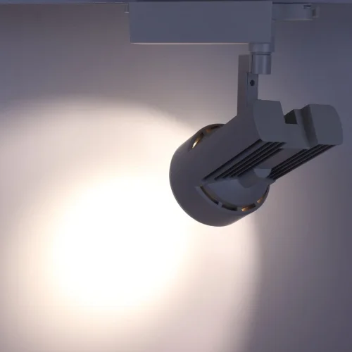 Светодиодный светильник трековый JH-GDD 2L PX69 (50W, 220V, white body, 30deg, white) - фото II