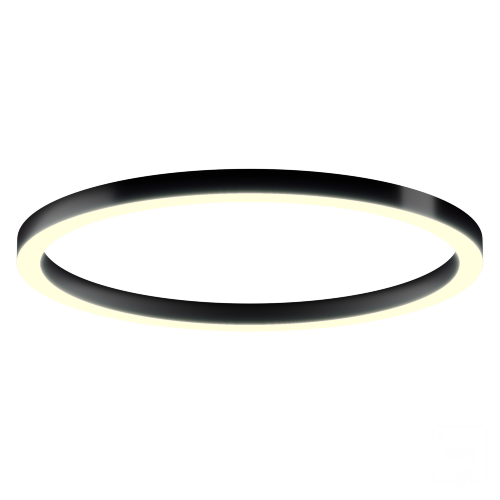 Светильник кольцо (RAL9005/1700mm/LT70 — 3K/160W) - фото 1