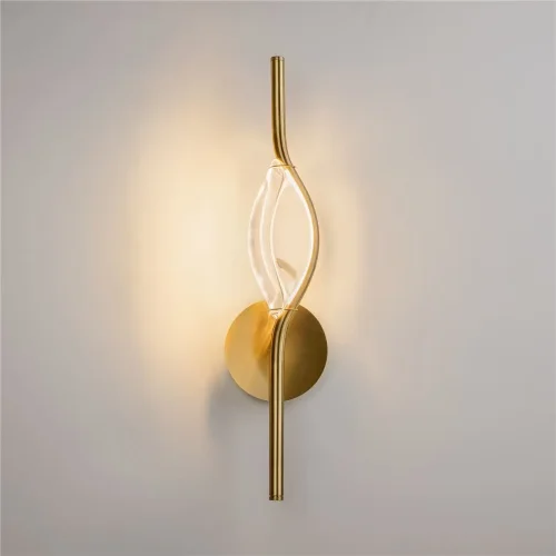 Настенный светильник (бра) Foresight 3000К 8Вт (Латунь) - фото 8