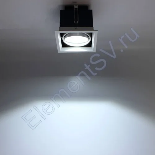 Светодиодный светильник карданный AR90-1 OD1 (220V, 1х20W, white) - фото 2.