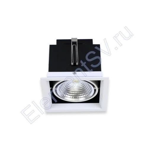 Светодиодный светильник карданный AR90-1 OD1 (220V, 1х20W, white) - фото 3.
