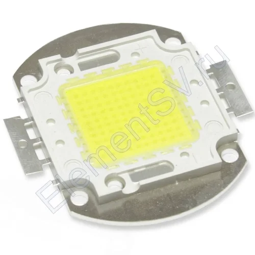 Светодиодная матрица COB D511 (100W, 30-35V, White) - фото.