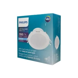 Светильник светодиодный встраиваемый 7W/6500K | D-115 H-35 | Eridani DL190B LED6 D100 | - PHILIPS