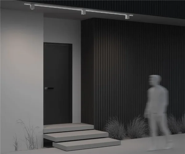 Уличный трековый светильник Alfa Elasity IP 3000K 16Вт 38° белый (Белый) - фото 8