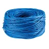 Кабель витая пара U/UTP кат.6 4х2х23AWG solid CU PVC син. (м) Rexant 01-0047 - фото 2
