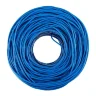 Кабель витая пара U/UTP кат.6 4х2х23AWG solid CU PVC син. (м) Rexant 01-0047 - фото 3