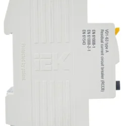 Выключатель дифференциального тока (УЗО) 2п 25А 30мА тип A ВД1-63 KARAT IEK MDV11-2-025-030