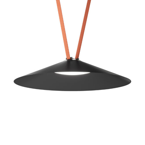 DK5668-BK Cветильник для трека-ремня Belty Smart, серия Flow, со светодиодом, D600*H122мм, 48V DC, 24W, RA90, 120°, 2700-6500K, IP20, черный, алюминий. Фото 3