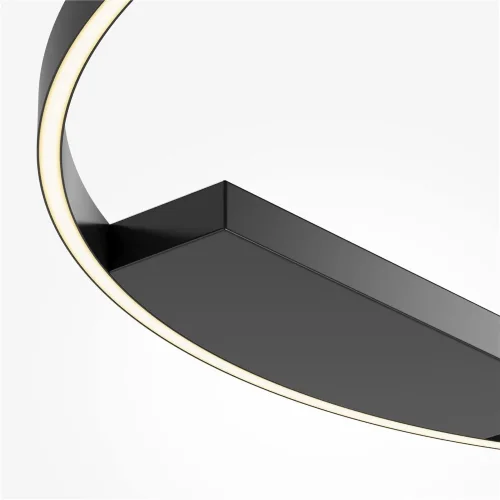 Потолочный светильник Rim 3000-4000К 59Вт (Черный) - фото 2