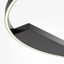 Потолочный светильник Rim 3000-4000К 59Вт (Черный)