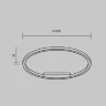 Потолочный светильник Рим / Rim 3000-4000К 59Вт (Черный) MOD058CL-L65BK - фото 2
