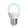 LED-G45 7W-4000K-E27-FR-DIM PLP01WH Лампа светодиодная, диммируемая, Форма шар, матовая, Серия Яркая, Белый свет 4000K. - фото 1