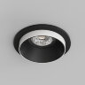 DK2400-BK Встраиваемый светильник, IP 20, 50 Вт, GU10, черный, алюминий. Фото 2