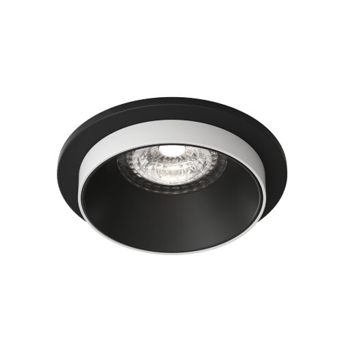 DK2400-BK Встраиваемый светильник, IP 20, 50 Вт, GU10, черный, алюминий. Фото 7