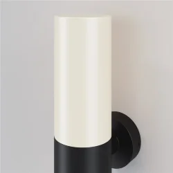 Настенный светильник (бра) Уиллис / Willis E27х1 60Вт IP 54 (Черный) O418WL-01B
