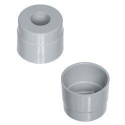 Заглушка на трубу D25 с отверстием