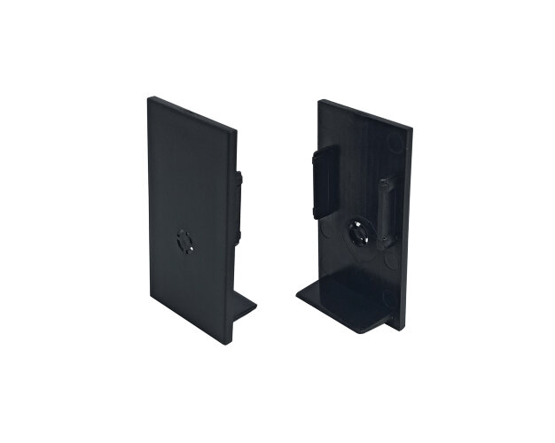 TR2107-BK Торцевые заглушки для шинопровода SMART черные (комплект 2 шт).