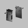 TR2107-BK Торцевые заглушки для шинопровода SMART черные (комплект 2 шт).