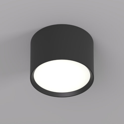 DK2601-BK Светильник накладной LUND, IP 20, до 15 Вт, GX53, LED, черный, алюминий.