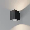 Настенный светильник Блок / Block 3000K 10Вт IP 65 (Черный) O507WL-L10B3K - фото 6