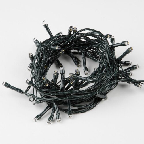 ULD-S0800-100-DGA MULTI IP20 Гирлянда светодиодная с контроллером, 100 светодиодов, 8 м, разноцветная, IP20, провод зеленый - фото 4