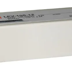 Блок питания Mean Well, герметичный, LPV-100-12, в пластиковом корпусе