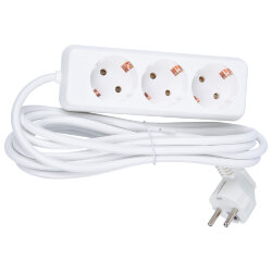 S-GCD3-3 Удлинитель Uniel серии Стандарт, с-з, 3 гн., шнур 3 м